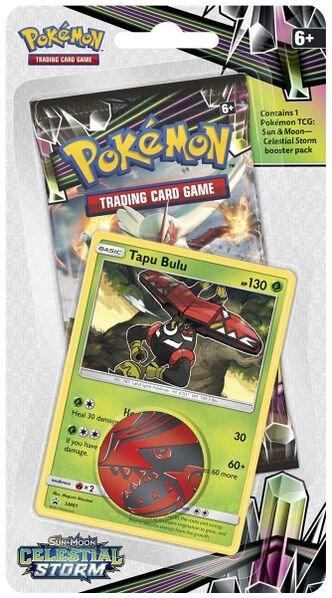 Celestial Storm Single Pack Blister [Tapu Bulu] Pokemon card from SM - Celestial Storm