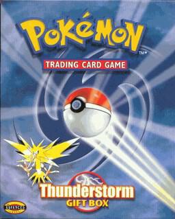 Pokemon TCG: Thunderstorm Gift Box Pokemon card from Miscellaneous Cards & Products