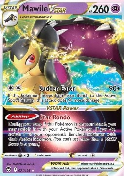 Mawile VSTAR Pokemon card from Silver Tempest