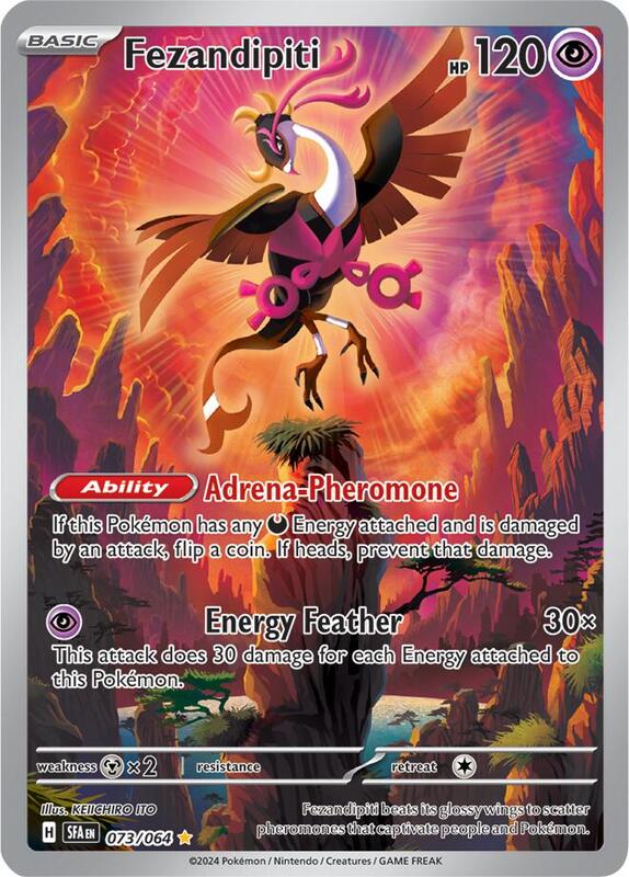 Fezandipiti Pokemon card from SV: Shrouded Fable