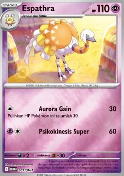 Espathra (SV-P/ID 007) Scarlet & Violet Indonesian Promos ID