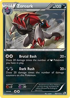 Zoroark Pokemon card from Deck Exclusives