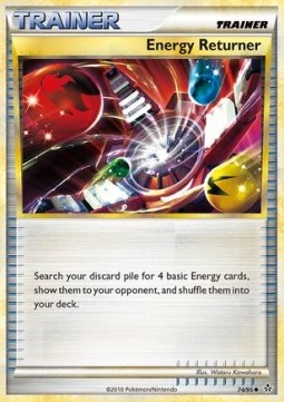 Energy Returner Pokemon card from Unleashed