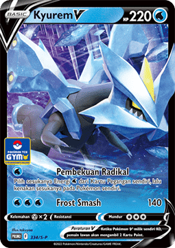 Kyurem V (S-P/ID 334) Sword & Shield Indonesian Promos
