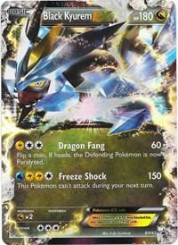 Black Kyurem EX - BW62 Pokemon card from Black and White Promos