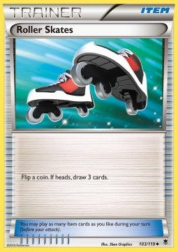 Roller Skates Pokemon card from Phantom Forces