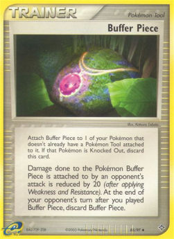 Buffer Piece Pokemon card from EX Dragon