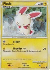 Plusle - HGSS16 Pokemon card from HGSS Promos