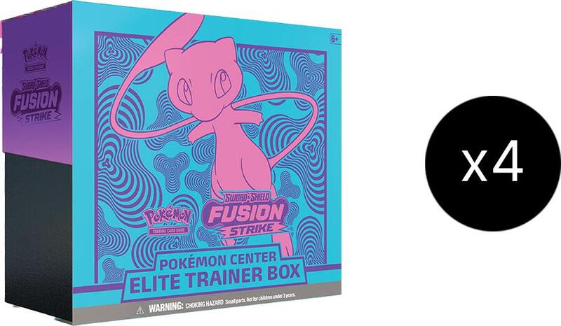 Fusion Strike Pokemon Center Elite Trainer Box Case (Exclusive)
