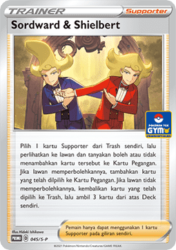 Sordward & Shielbert (S-P/ID 045) Sword & Shield Indonesian Promos ID