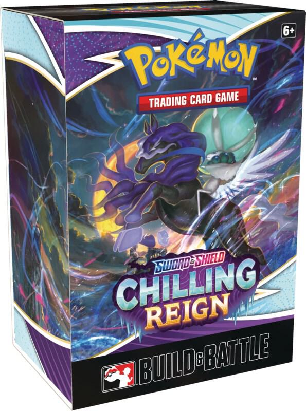 Chilling Reign Build & Battle Box Pokemon card from SWSH06: Chilling Reign