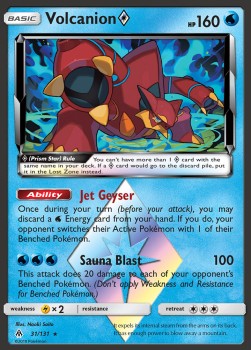 Volcanion ◇ Pokemon card from Forbidden Light