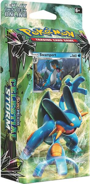 Celestial Storm Theme Deck - "Hydro Fury" [Swampert] Pokemon card from SM - Celestial Storm