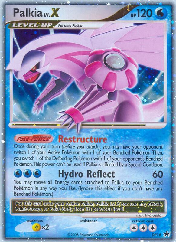 Palkia LV.X - DP18 Pokemon card from Diamond and Pearl Promos