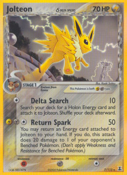 Jolteon δ Delta Species (Holo)