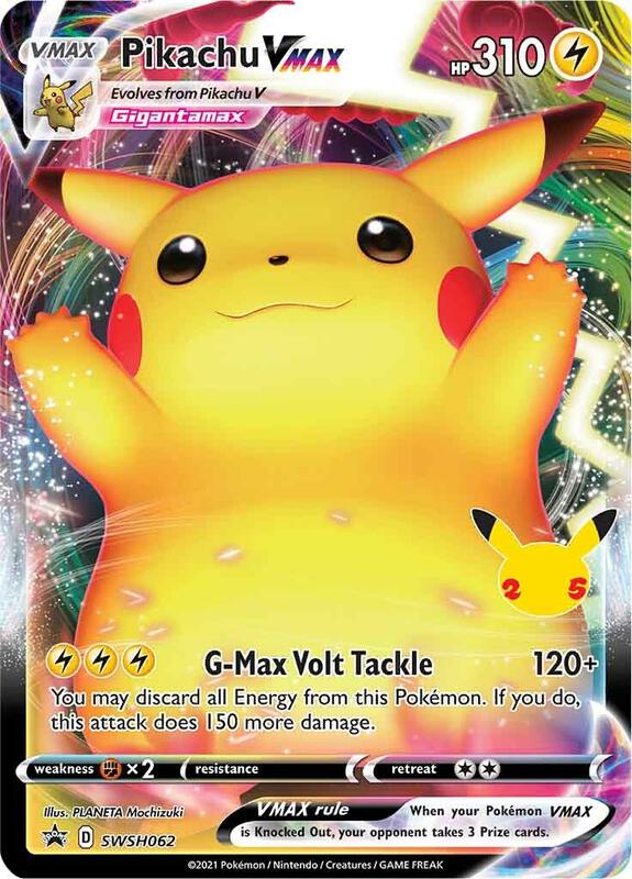 Pikachu VMAX - SWSH062 Pokemon card from SWSH: Sword & Shield Promo Cards