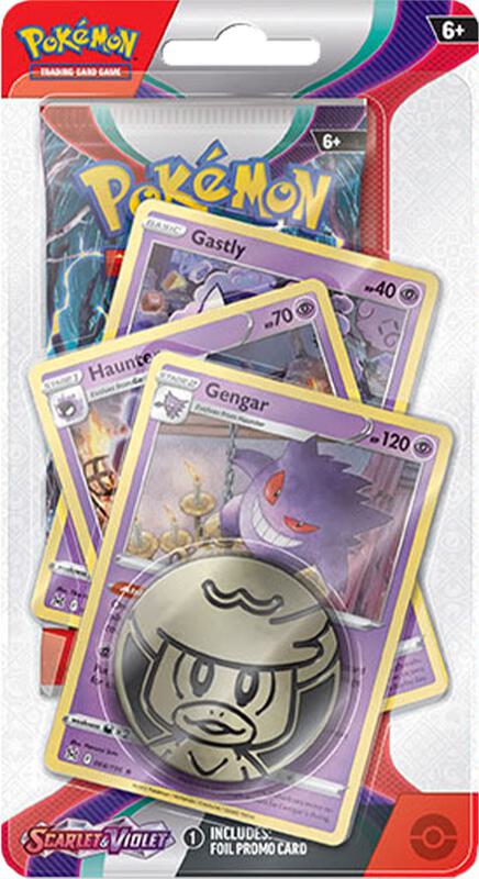 Scarlet & Violet Premium Checklane Blister [Gengar] Pokemon card from SV01: Scarlet & Violet Base Set
