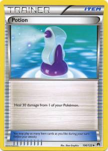 Potion Pokemon card from BREAKpoint