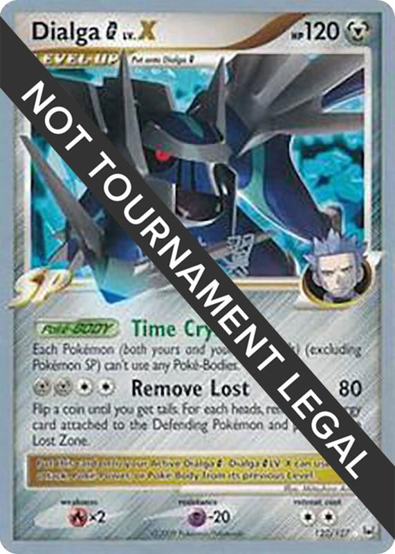 Dialga G LV.X - 2009 (Tsubasa Nakamura) Pokemon card from World Championship Decks