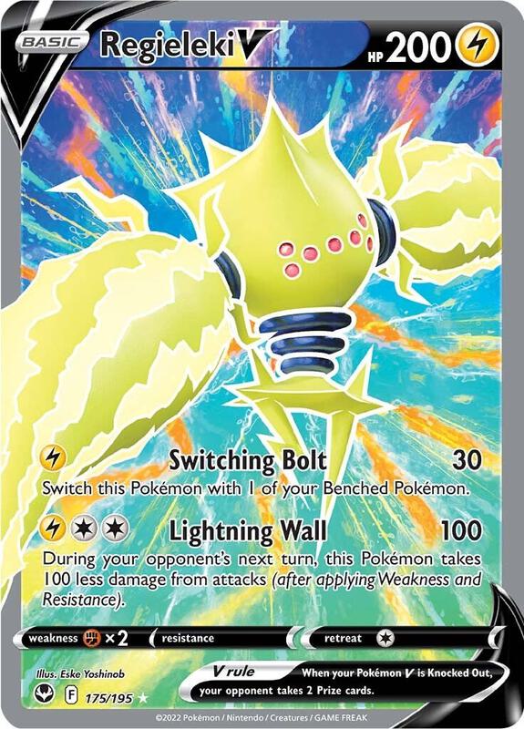 Regieleki V (Full Art) Pokemon card from SWSH12: Silver Tempest