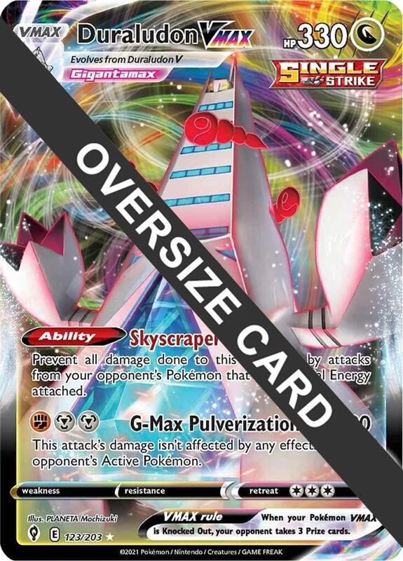 Duraludon VMAX Pokemon card from Jumbo Cards