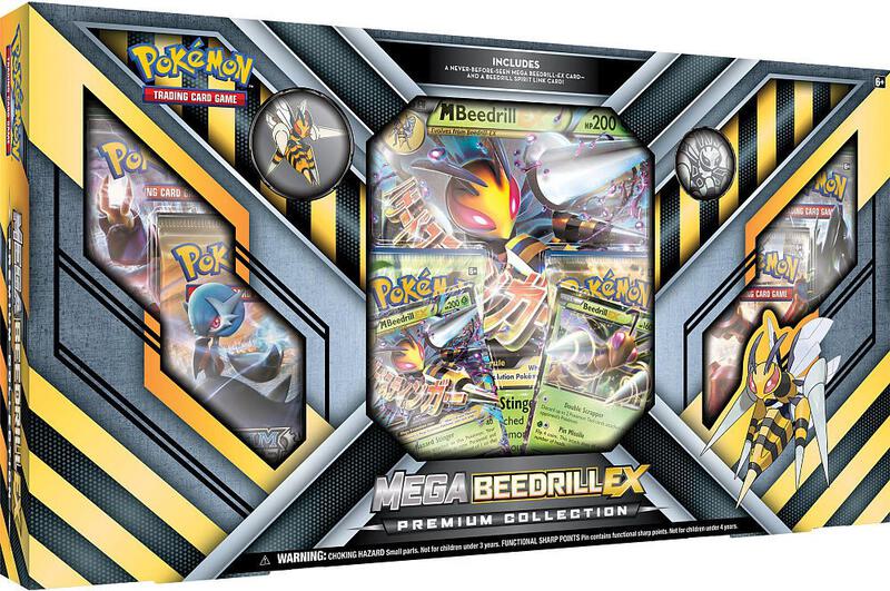 Mega Beedrill EX Premium Collection Pokemon card from XY - Evolutions