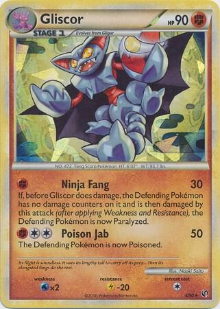 Gliscor Pokemon card from Blister Exclusives