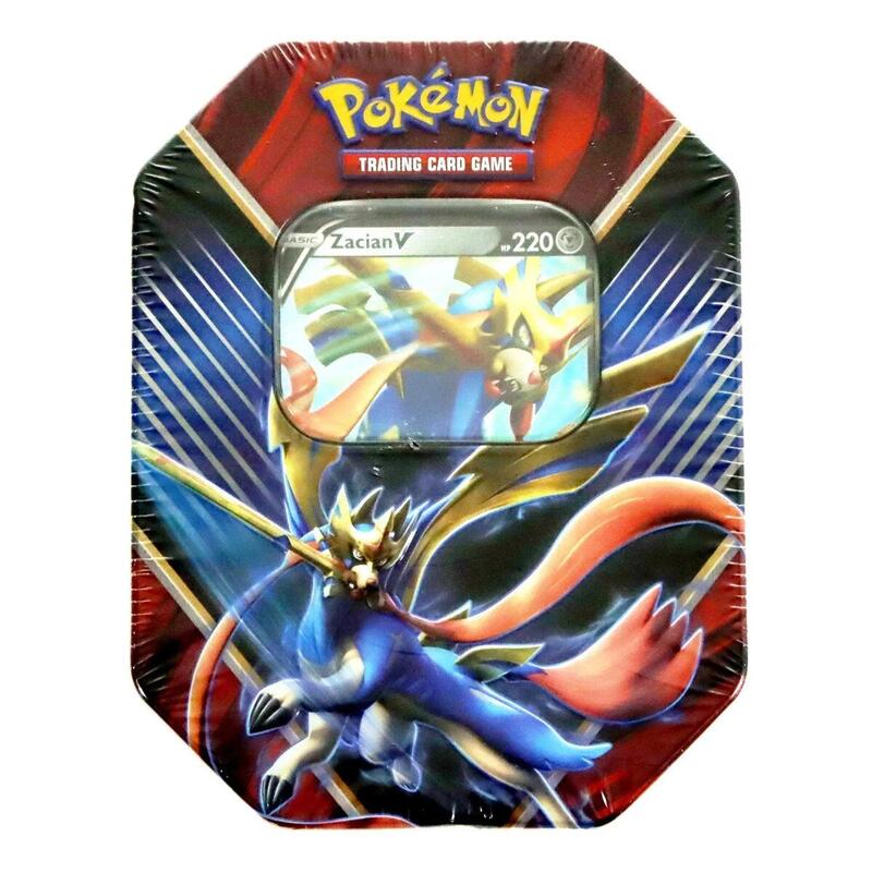 Legends of Galar Tin [Zacian V] (International Version) Pokemon card from SWSH02: Rebel