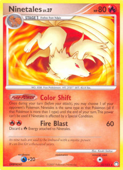 Ninetales Lv.37 (Holo)