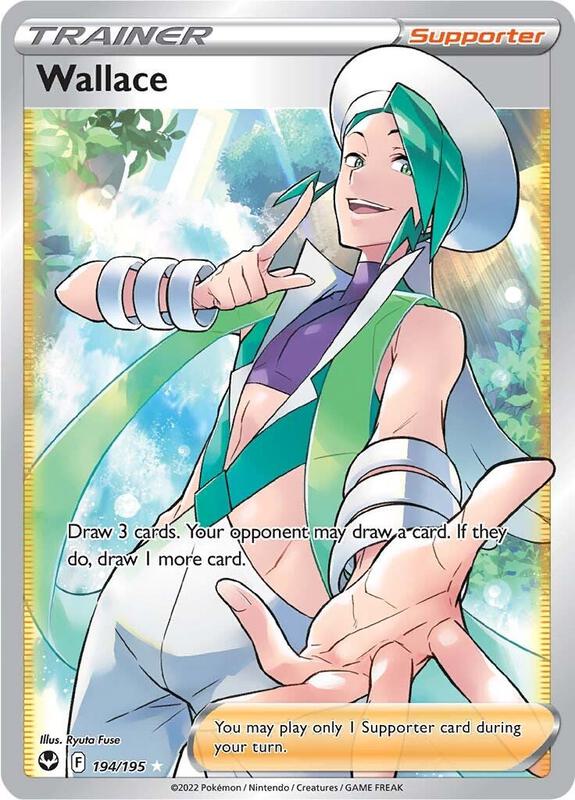 Wallace (Full Art) Pokemon card from SWSH12: Silver Tempest