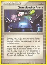 Championship Arena - 028 (2005 World Championships) Pokemon card from Nintendo Promos