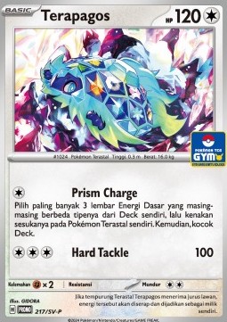 Terapagos (SV-P/ID 217) Scarlet & Violet Indonesian Promos ID