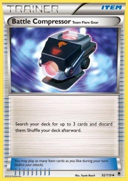 Battle Compressor Team Flare Gear (Holo)
