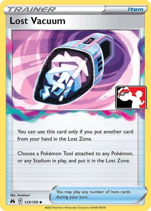 Lost Vacuum Pokemon card from Prize Pack Series Cards