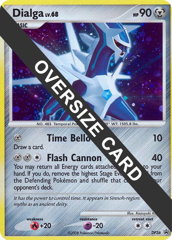 Dialga - DP26 (DP Black Star Promo) Pokemon card from Jumbo Cards