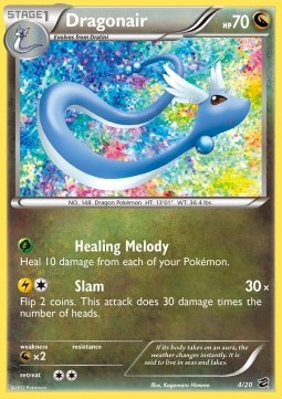 Dragonair Pokemon card from Dragon Vault