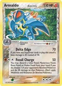 Armaldo (Delta Species) Pokemon card from Holon Phantoms