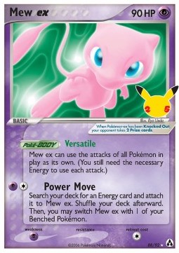 Mew ex (CEL LM 88) Celebrations