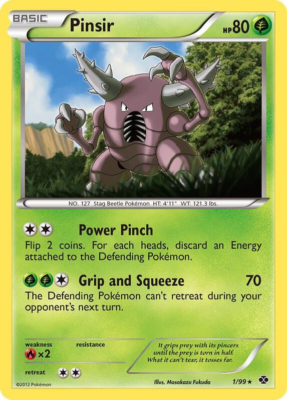Pinsir Pokemon card from Next Destinies
