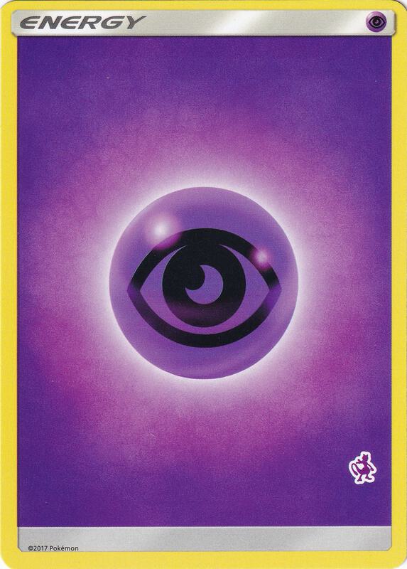 Psychic Energy (Mewtwo Stamped) Pokemon card from Battle Academy