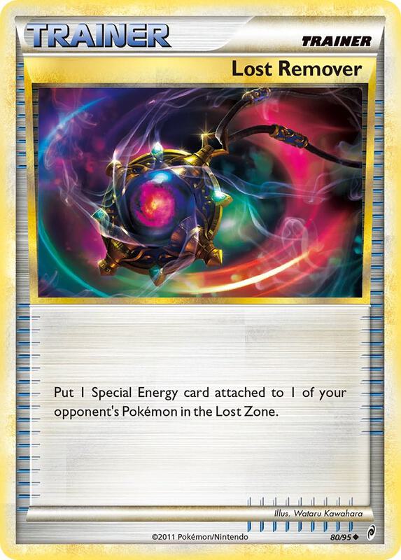 Lost Remover Pokemon card from Call of Legends