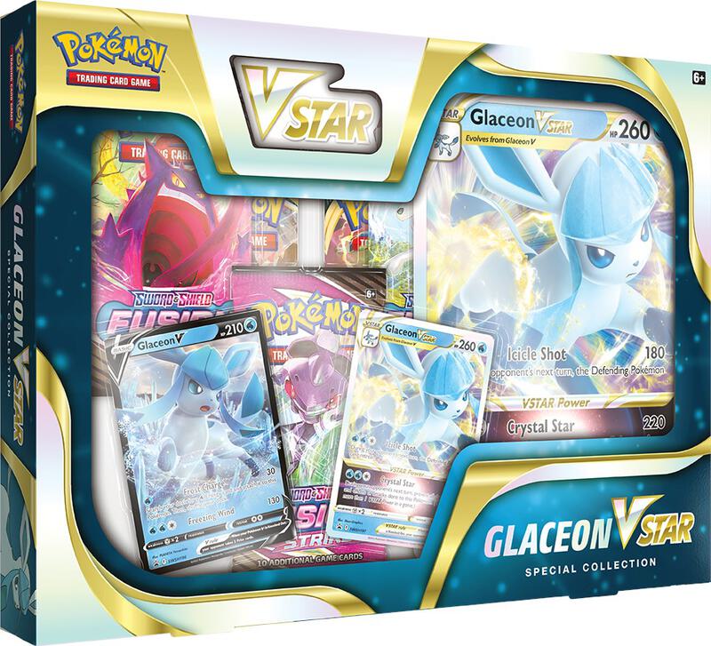 Glaceon VSTAR Special Collection Pokemon card from SWSH09: Brilliant