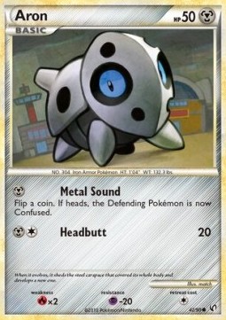 Aron Pokemon card from Undaunted
