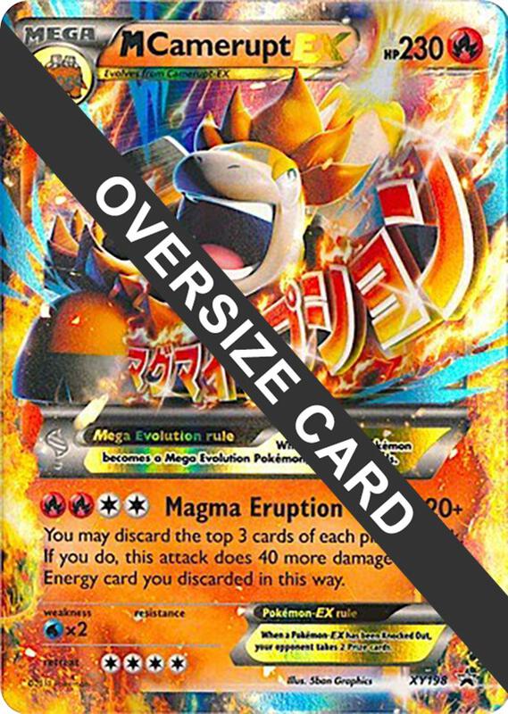 M Camerupt EX - XY198 Pokemon card from Jumbo Cards