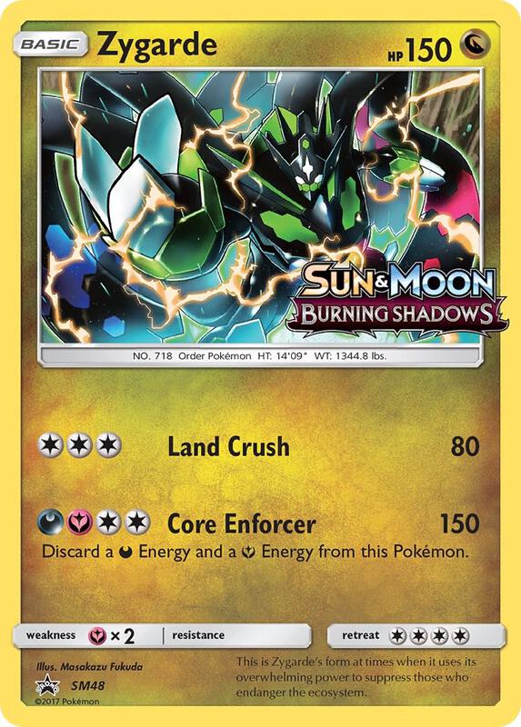 Zygarde - SM48 (Prerelease) Pokemon card from SM Promos