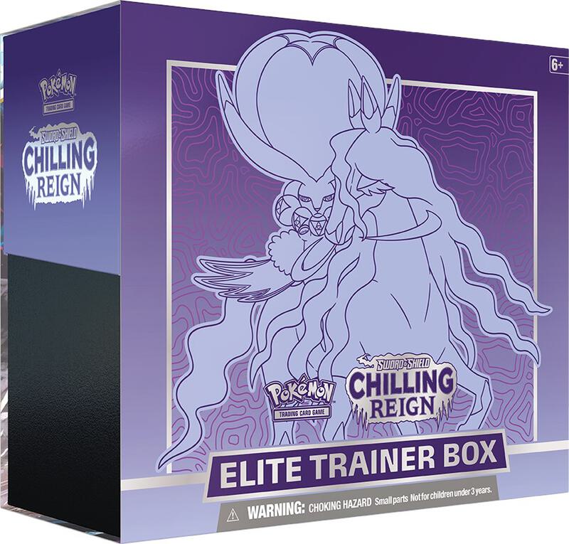 Chilling Reign Elite Trainer Box [Shadow Rider Calyrex] Pokemon card from SWSH06: Chilling Reign