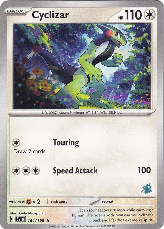 Cyclizar - Darkrai Deck Pokemon card from Battle Academy 2024