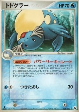 Sealeo Pokemon card from Mirage Forest