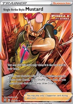 Single Strike Style Mustard (Holo)