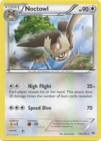 Noctowl Pokemon card from XY - BREAKthrough